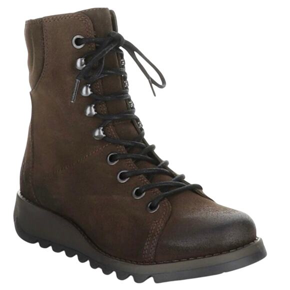 Fly London Same 109 Lace Up Boots Size 42 EU - Picture 1 of 12
